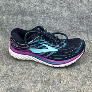 Brooks Glycerin 15 1202471B465 Blue Running Training Shoes Sneakers Womens 7.5